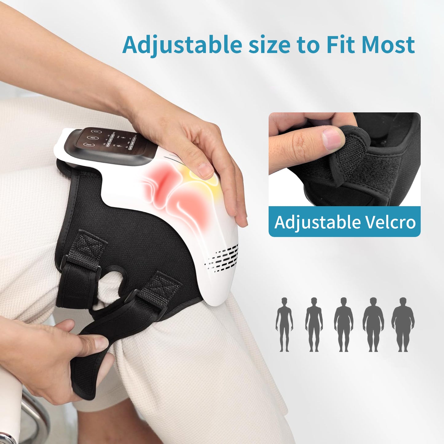Smart Knee Massager – Heat, Vibration & Air Compression Therapy