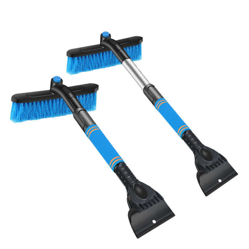 Multifunctional Snow Shovel – Extendable Ice Scraper & Rotating Brush