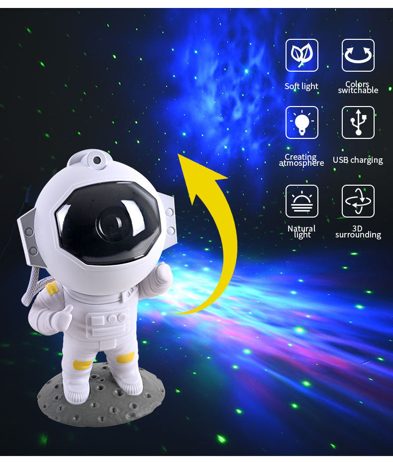 Astronaut Nebula Projector – Dreamy Galaxy Light for Bedroom Décor
