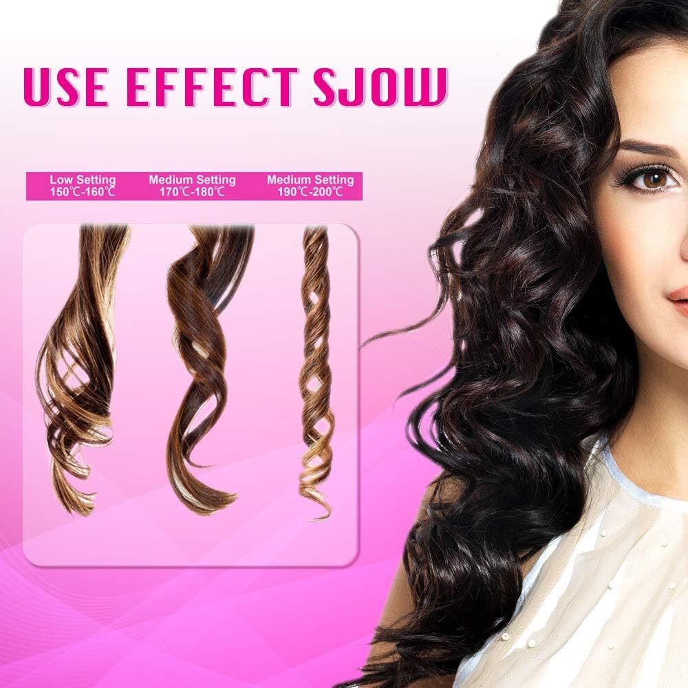 Cordless Rechargeable Hair Curler-- Salon Curls Anywhere