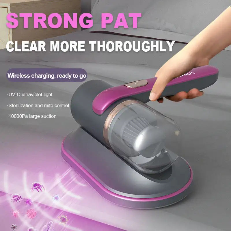 Electric UV Mite Remover – Mini Vacuum Cleaner for Bed, Sofa Deep Cleaning