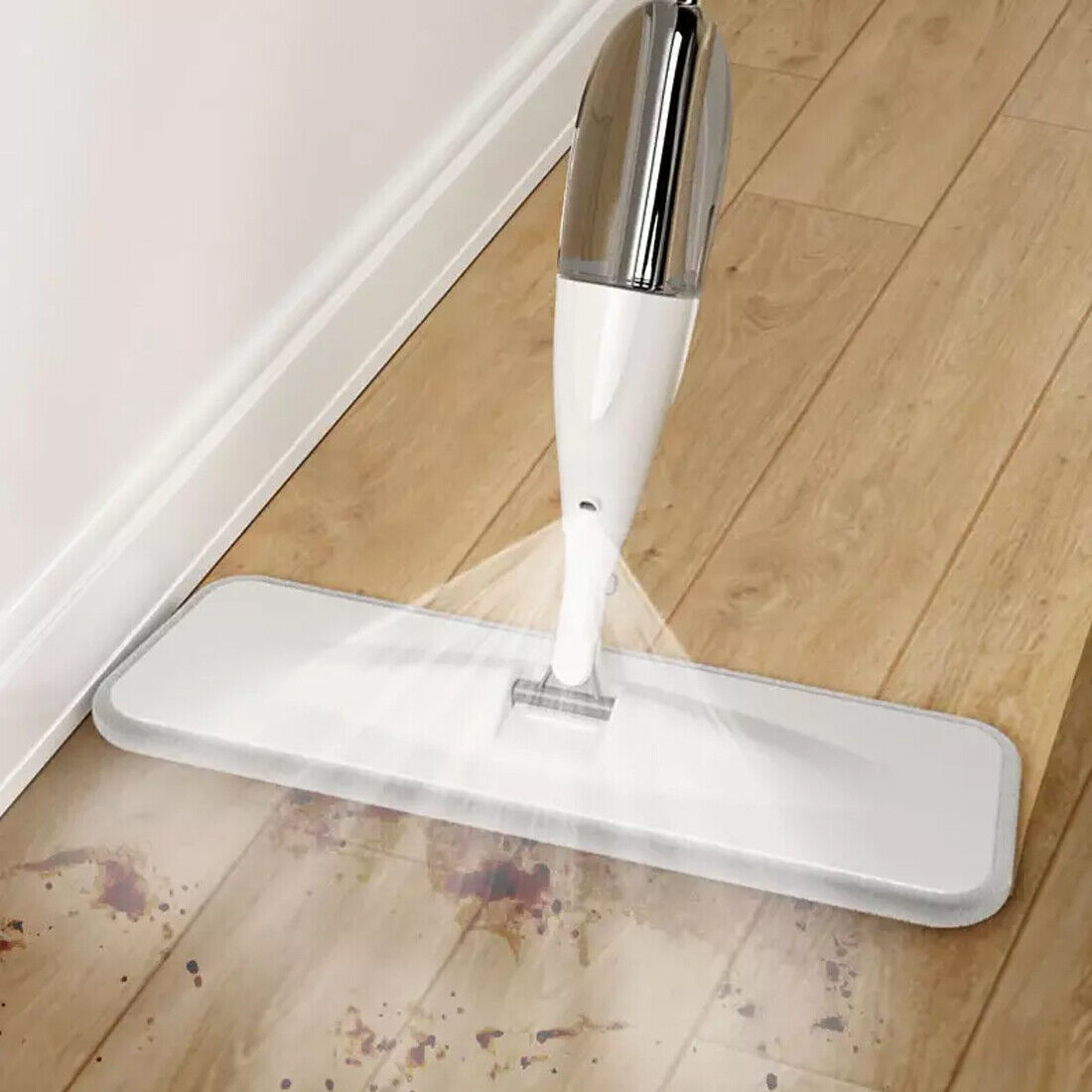 360° Rotating Spray Mop –Effortless Cleaning with Refillable Water Tank
