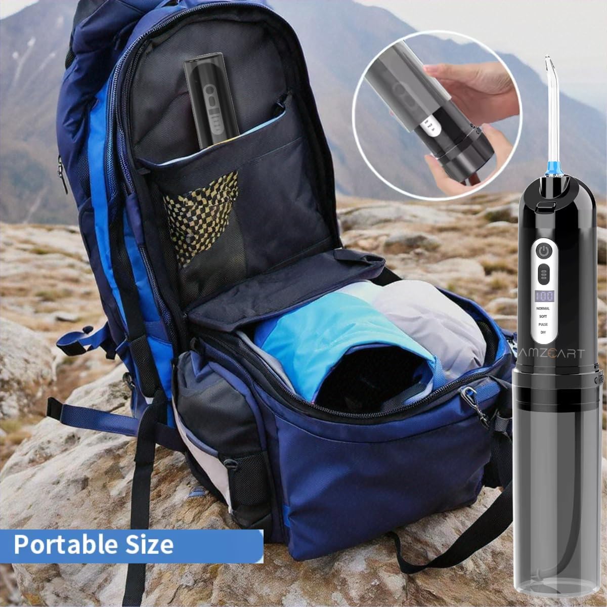 UV Sterilization Water Flosser – Portable, Waterproof, and Dentist-Grade Clean