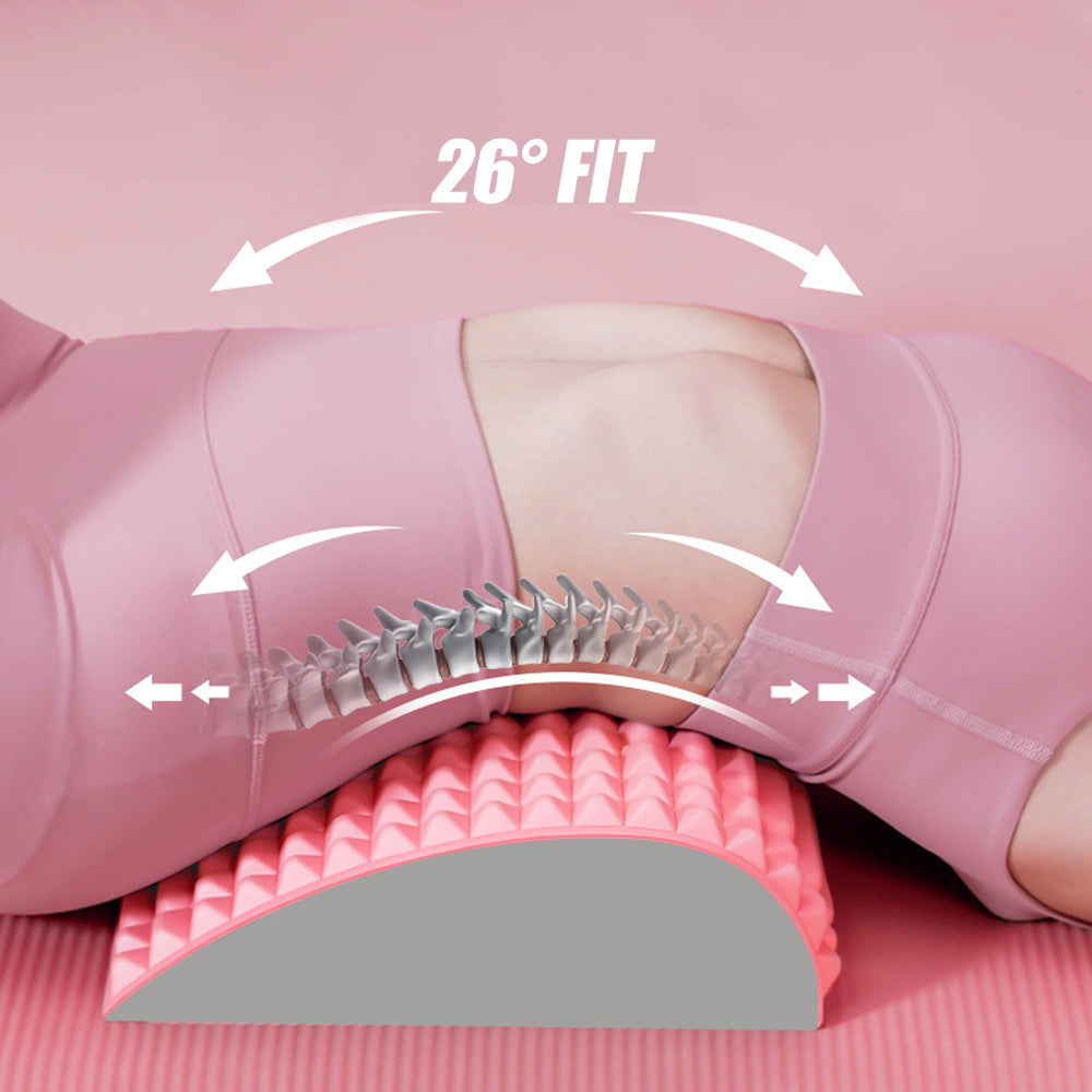 Back & Neck Stretcher Pillow - Sciatica Pain Relief and Posture Correction