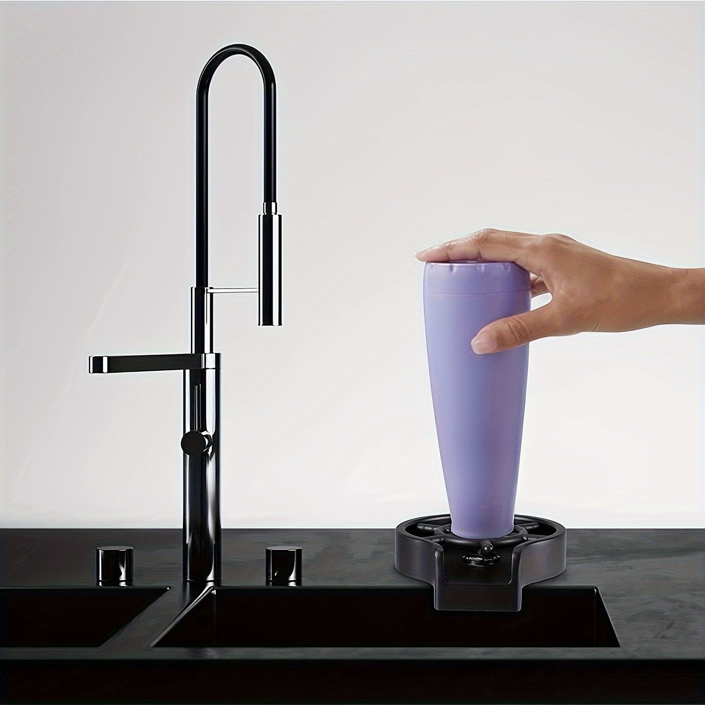 SmartPress Cup Rinser – Fast, Spotless Cleaning in Seconds