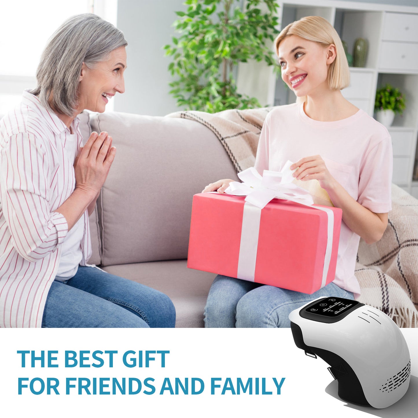 Smart Knee Massager – Heat, Vibration & Air Compression Therapy