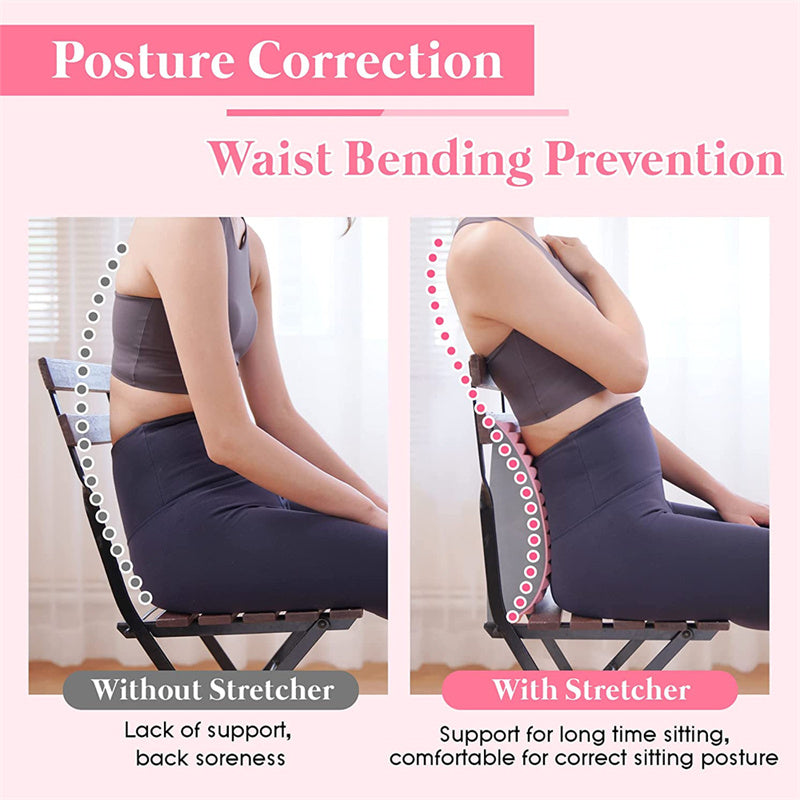 Back & Neck Stretcher Pillow - Sciatica Pain Relief and Posture Correction