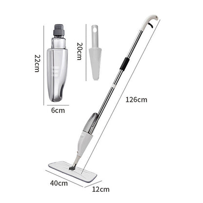 360° Rotating Spray Mop –Effortless Cleaning with Refillable Water Tank