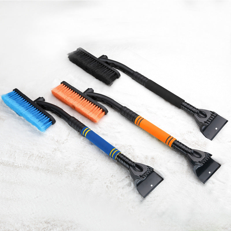 Multifunctional Snow Shovel – Extendable Ice Scraper & Rotating Brush