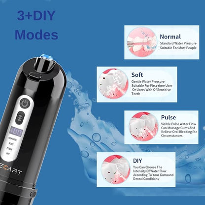 UV Sterilization Water Flosser – Portable, Waterproof, and Dentist-Grade Clean