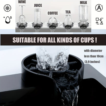 SmartPress Cup Rinser – Fast, Spotless Cleaning in Seconds