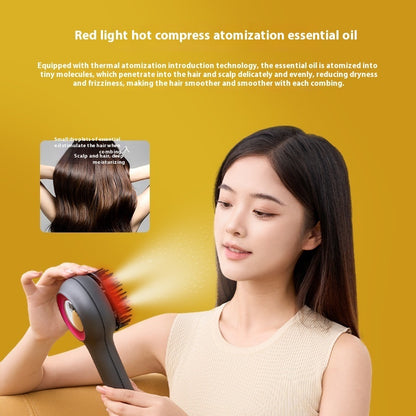 2-in-1 Essential Oil Scalp Massager & Hair Repair Brush