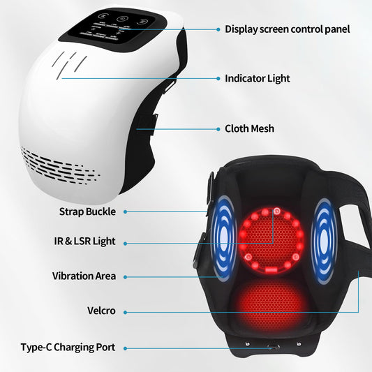Smart Knee Massager – Heat, Vibration & Air Compression Therapy